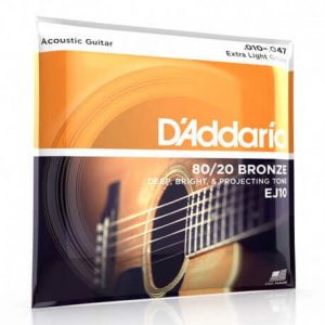 D’Addario 80/20 Bronze Custom Light : 11-52