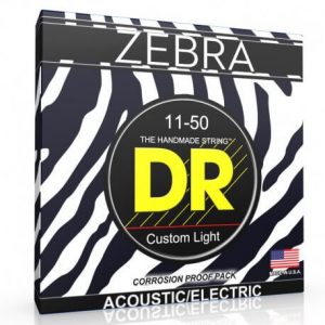 Cordes Electro-Acoustiques : Zebra Light : 12-54