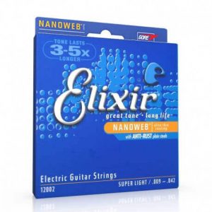 Elixir Nanoweb pour guitare électrique Custom light : 9-46