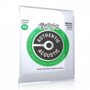 Martin Authentic Phosphore Bronze 92/8 Silked 12 Cordes
