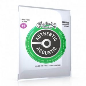 Martin Authentic Phosphore Bronze 92/8 Silked Custom Light : 11-52