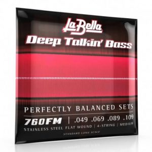 La Bella 760FM Deep Talkin Bass Flatwound
